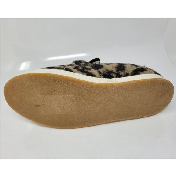 Women's Loafers, Leopard Print Paxtyn Round Toe Slip On Flats, STEVE MADDEN 7M - Picture 7 of 9